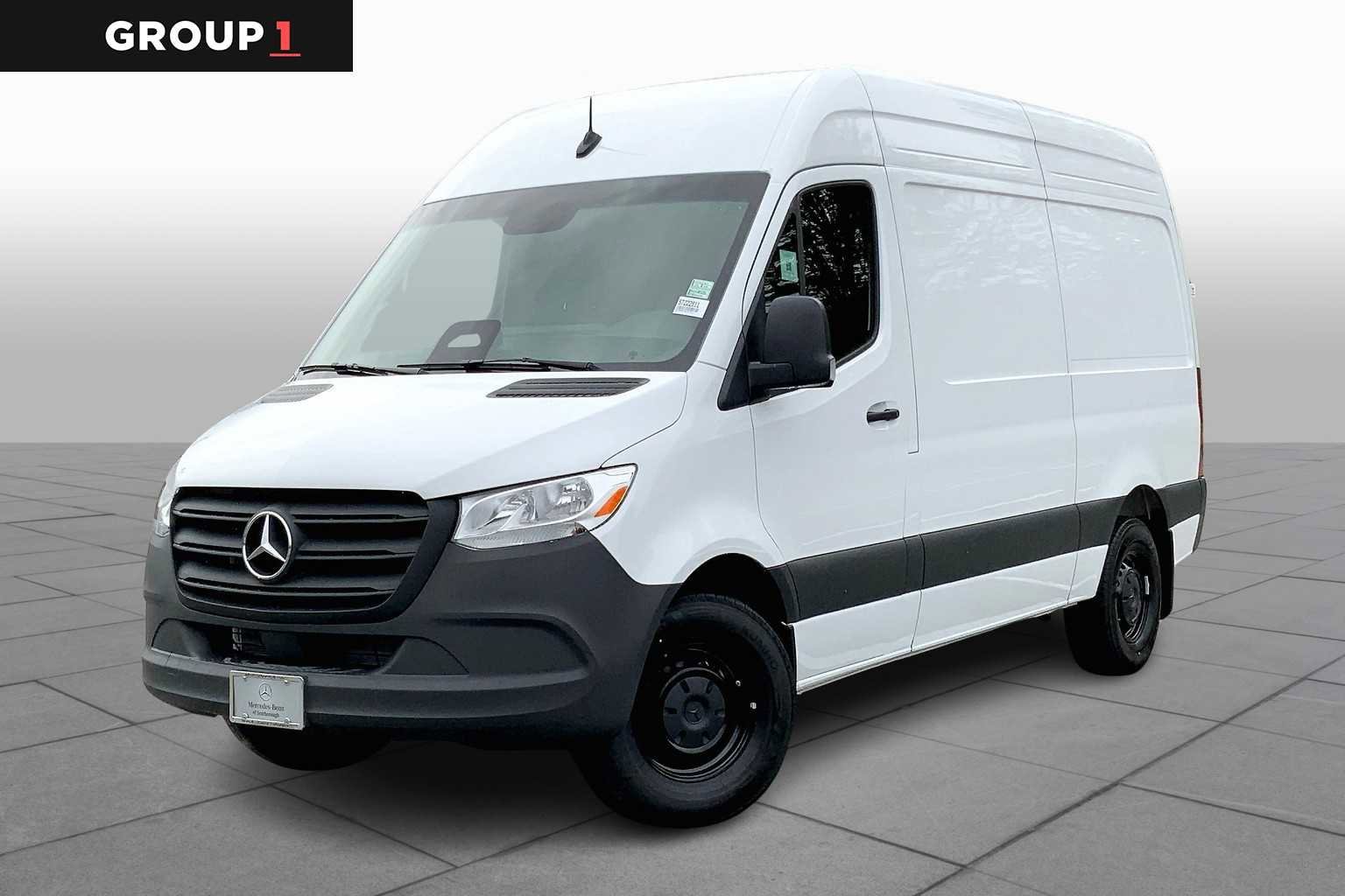 Arctic White 2025 Mercedes-Benz Sprinter Cargo 2500 144 RWD Van Rear-Wheel Drive