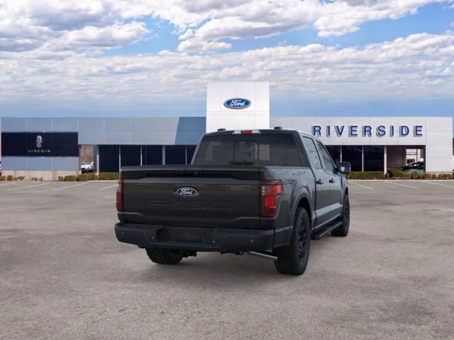 New 2026 Agate Black Metallic Ford XLT image 8