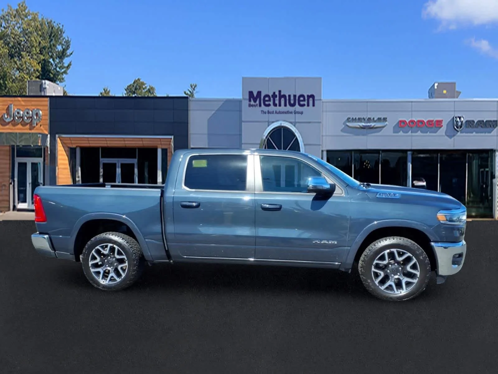Used 2025 Forged Blue Metallic Ram Laramie image 4