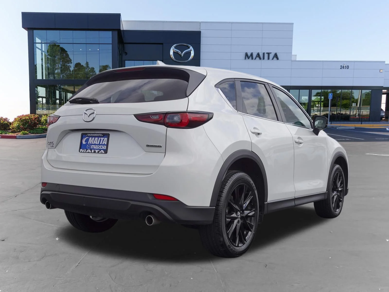 Certified Used 2025 Rhodium White Metallic Mazda 2.5 S Carbon Edition image 4