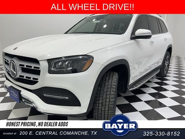 Used 2020 White Mercedes-Benz GLS 450 image 1