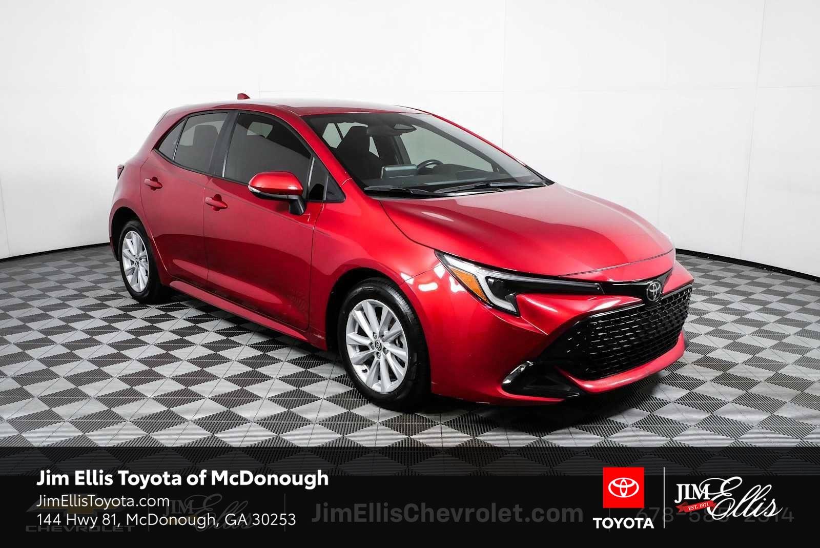 Used 2024 Finish Line Red Toyota SE image 1