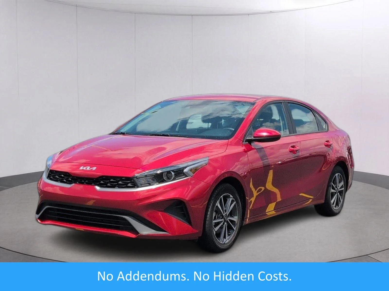 Used 2024 Currant Red Kia LXS image 1