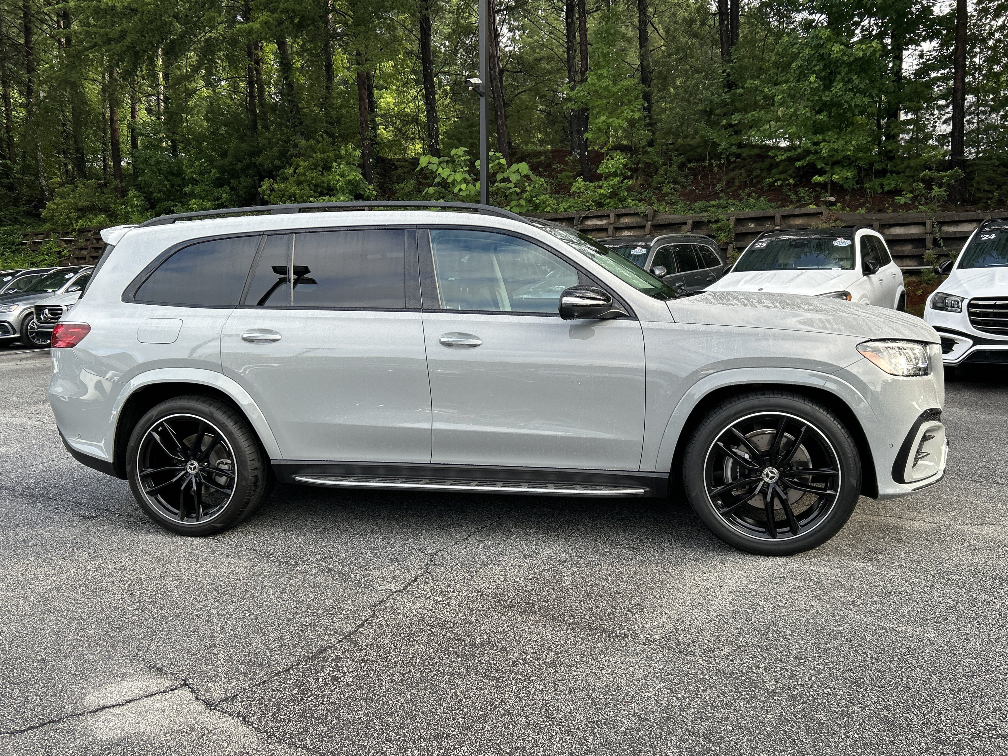 Certified Used 2024 MANUFAKTUR Alpine Grey Mercedes-Benz GLS 580 4MATIC® SUV image 5