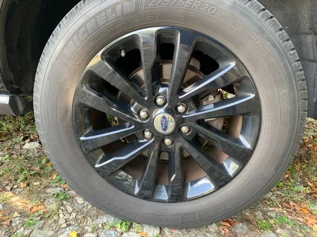 Used 2018 Shadow Black Ford Limited image 7