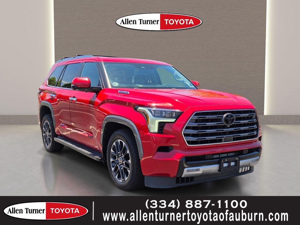 Used 2024 Red Toyota Limited image 1