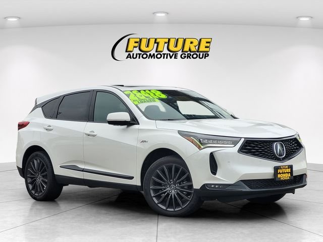Used 2022 White Acura A-Spec Advance Package image 1