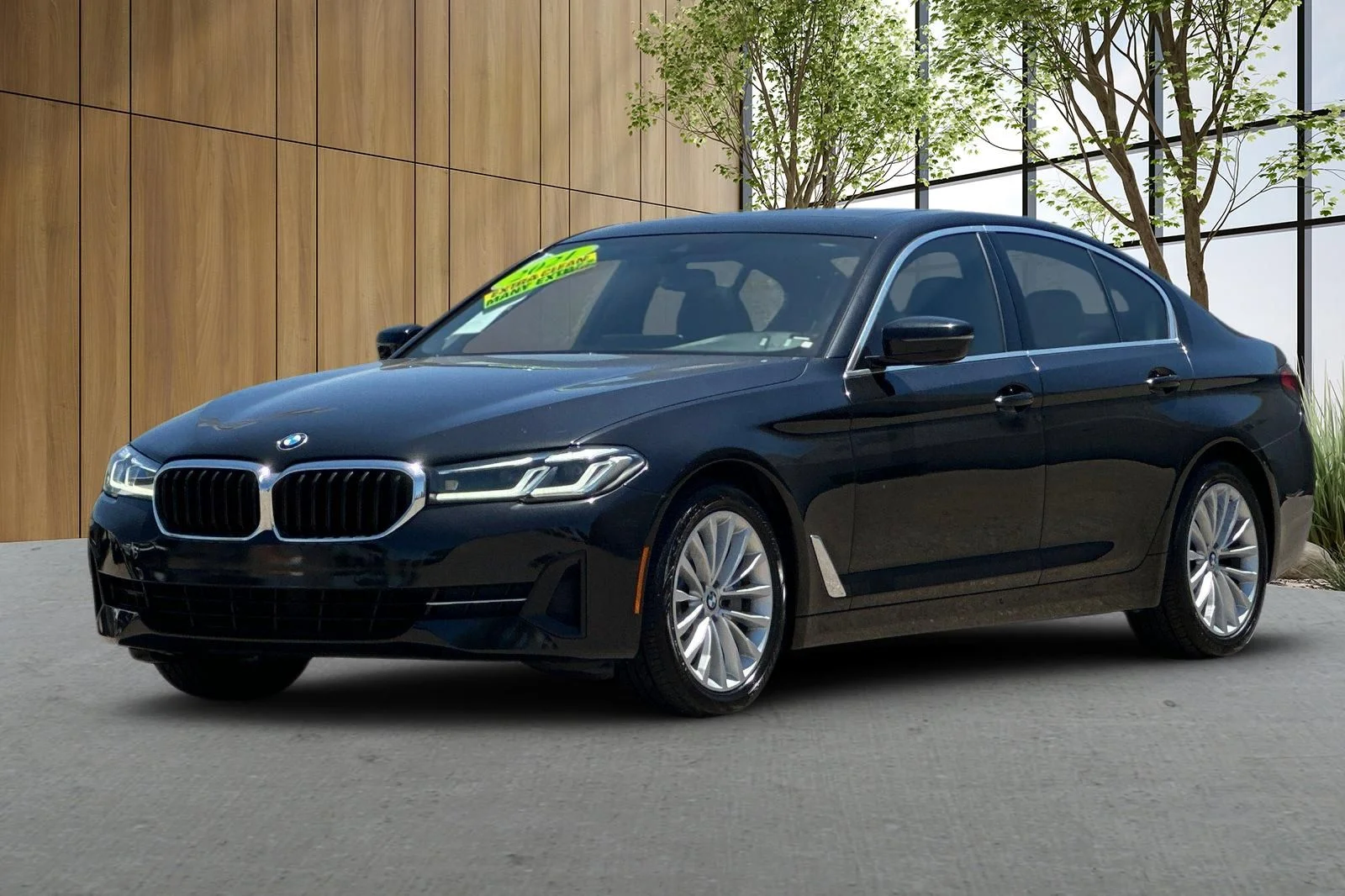 Used 2021 Black BMW 530i image 8