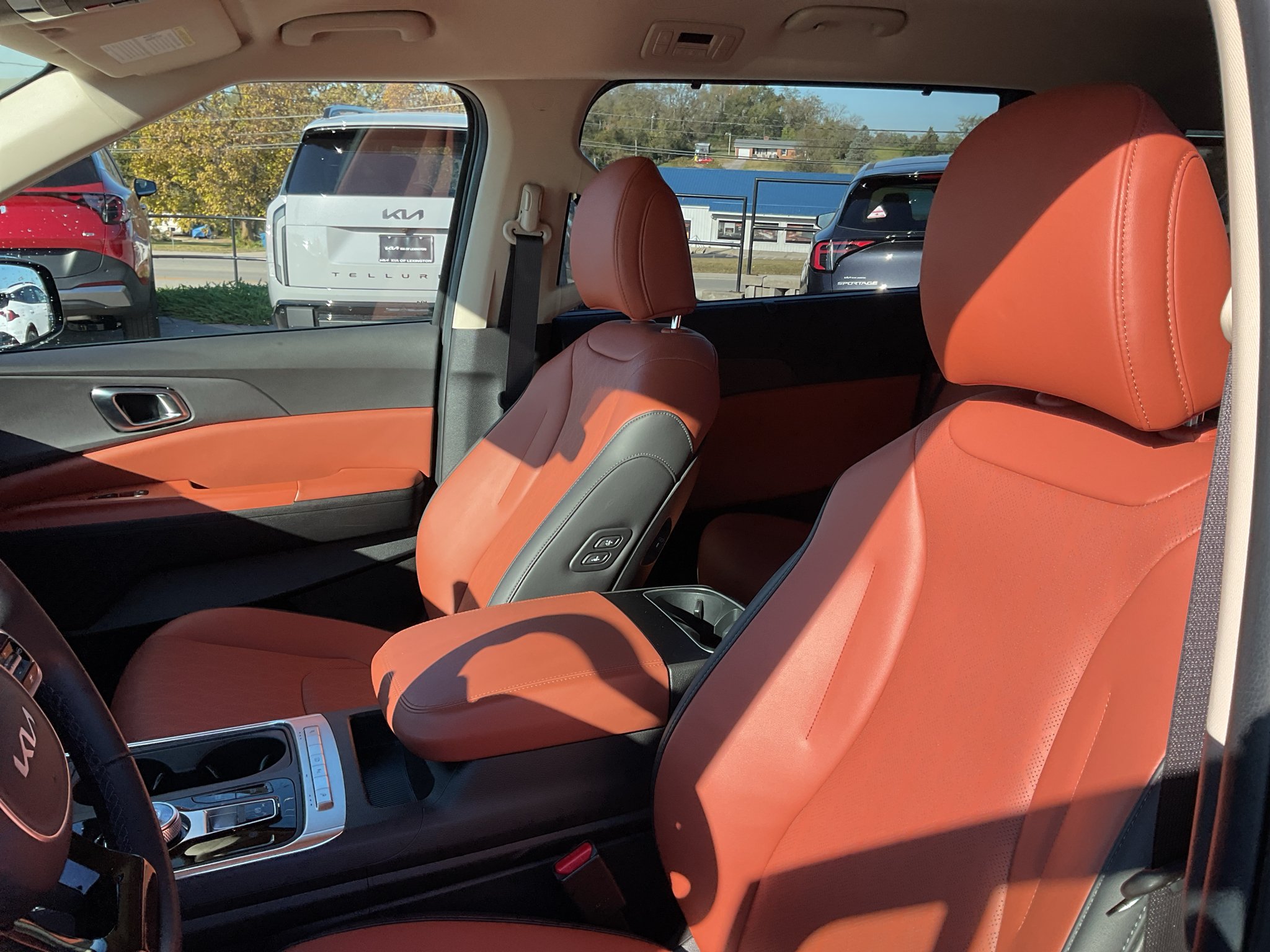 Used 2026 Deep Chroma Blue Kia EX image 19