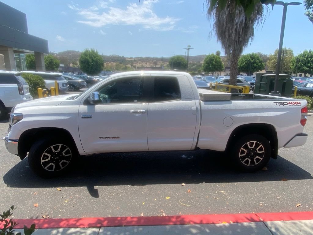 Used 2021 White Toyota Limited image 4
