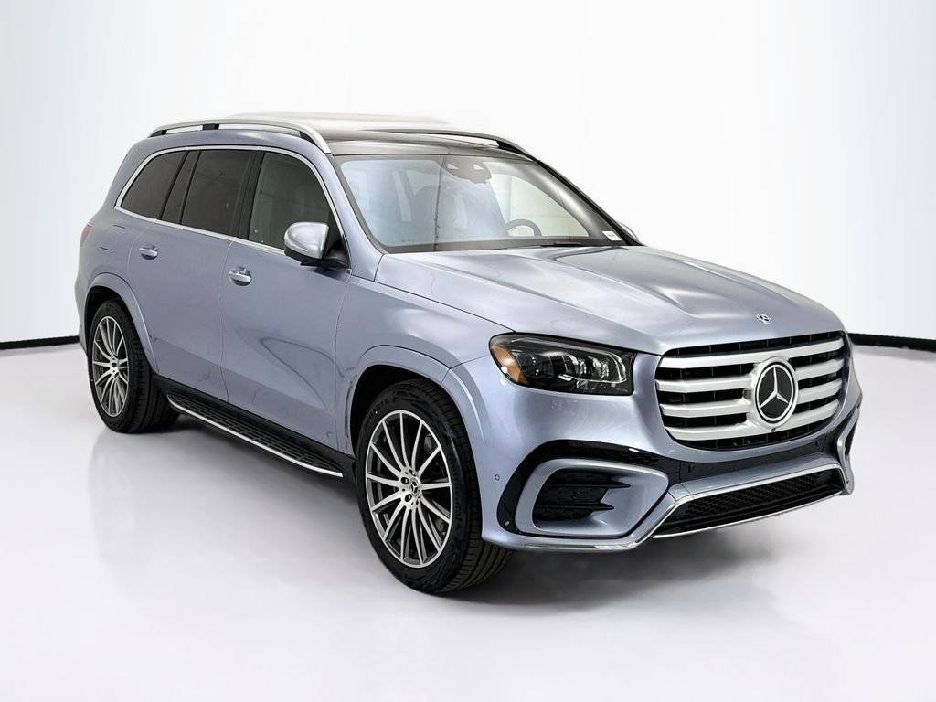 New 2026 MANUFAKTUR Light Blue Met Mercedes-Benz GLS 450 image 3