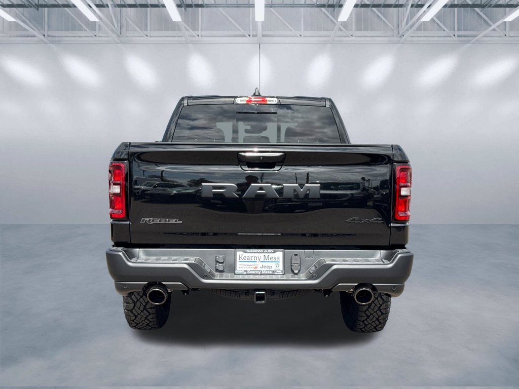 New 2027 Diamond Black Crystal Pearl-Coat Exterior Paint RAM Rebel image 5