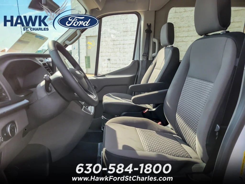 New 2026 Oxford White Ford Passenger Van XLT image 7