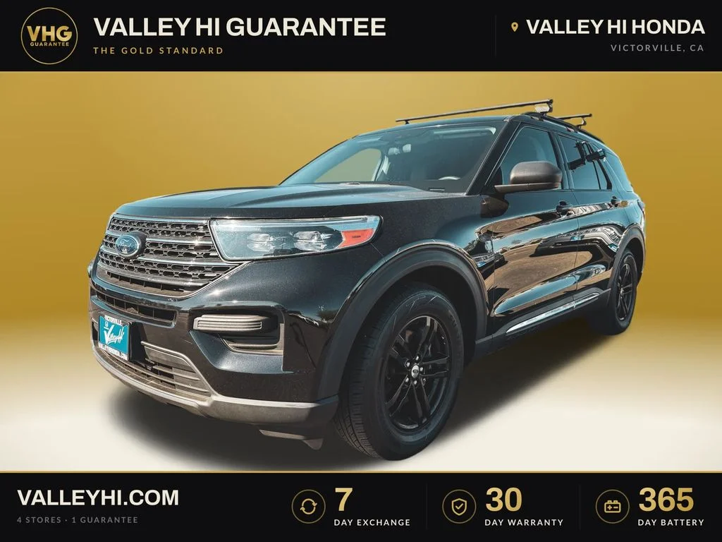 Used 2022 Black Metallic Ford XLT image 3