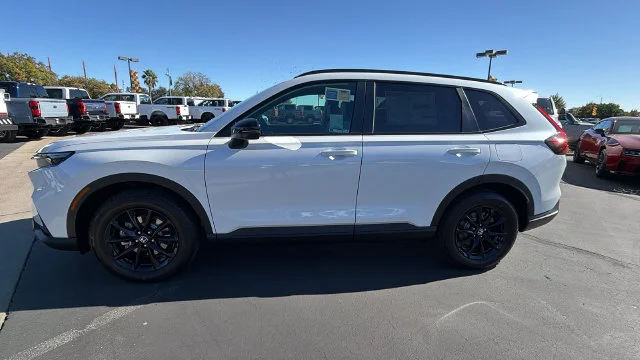 New 2027 Platinum White Pearl Honda Sport-L Hybrid AWD image 7