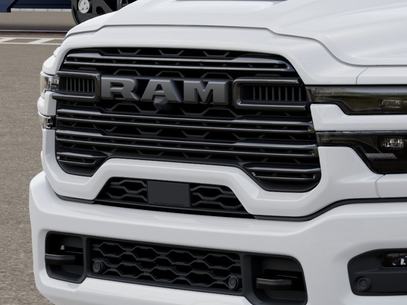 New 2026 Bright White Clear-Coat Exterior Paint RAM Laramie image 7