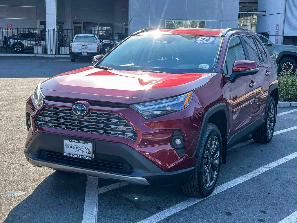 Certified Used 2024 Red Toyota Limited image 3