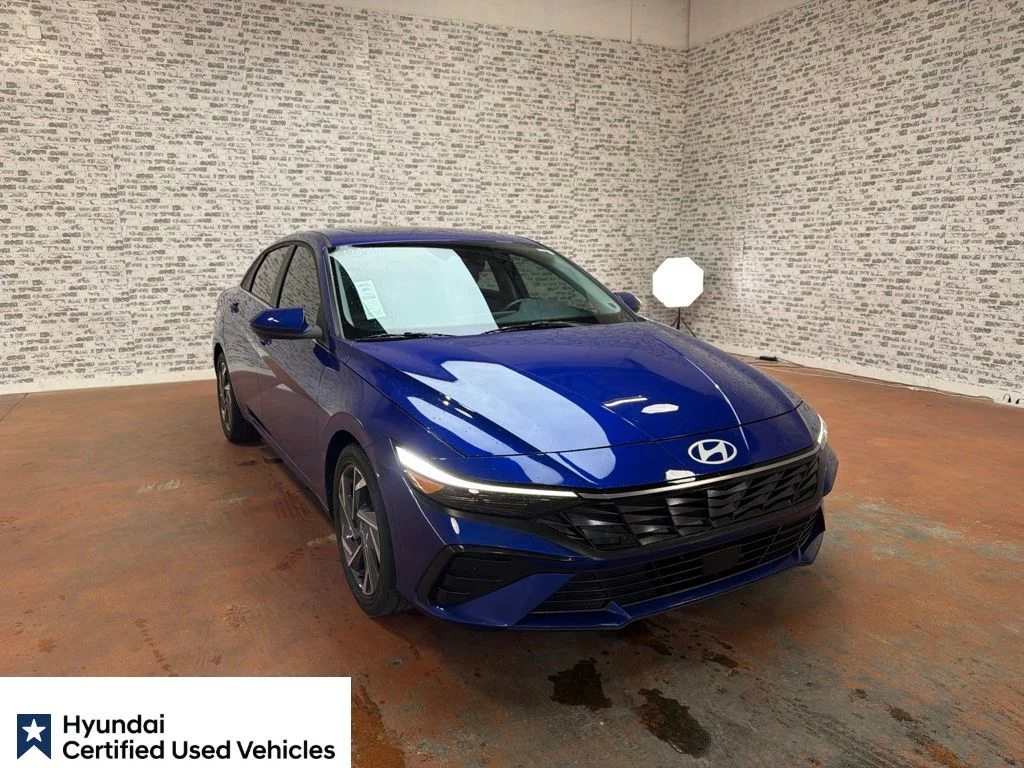 Certified Used 2025 Intense Blue Hyundai SEL Convenience image 1
