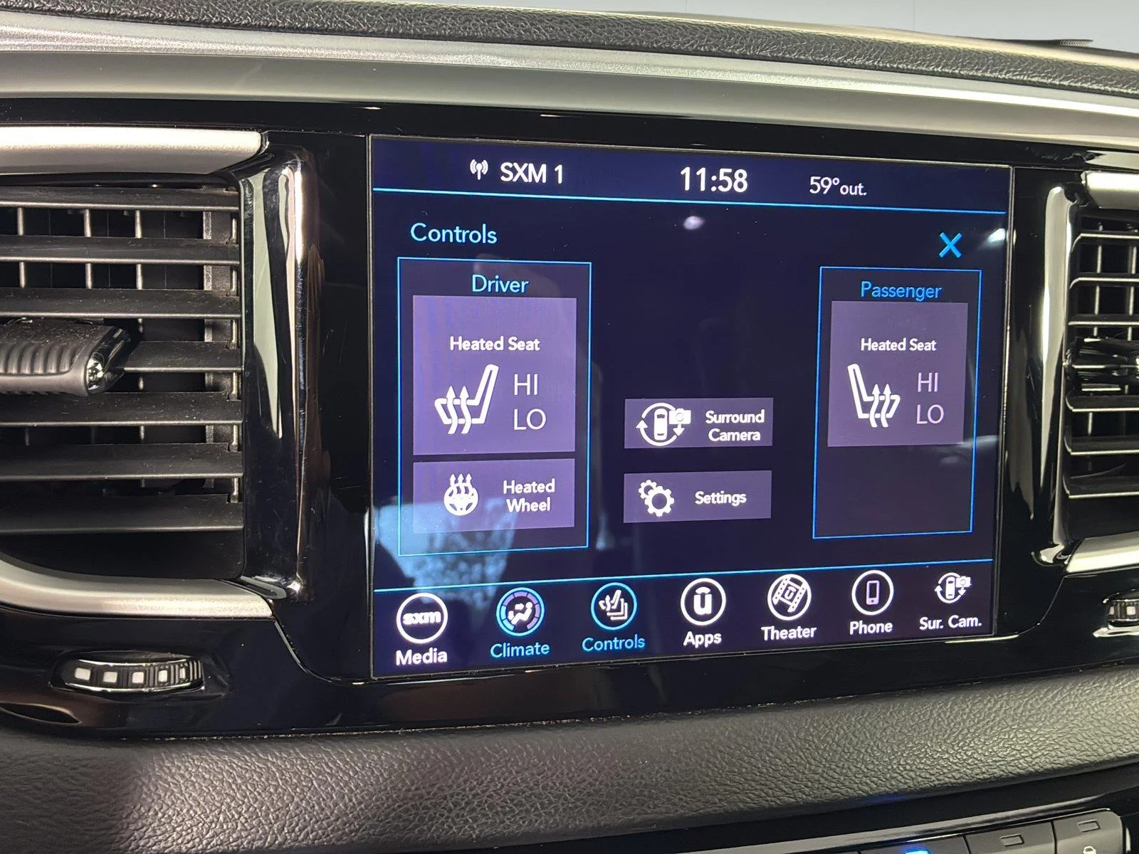 Used 2020 Jazz Blue Pearlcoat Chrysler Touring L Plus image 30
