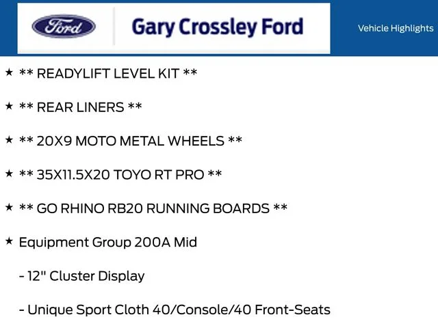 New 2026 Agate Black Metallic Ford STX® image 6