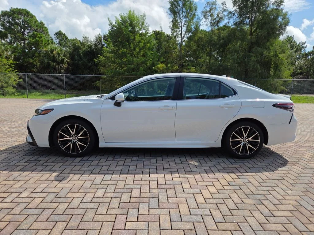 Certified Used 2023 White Toyota SE image 8