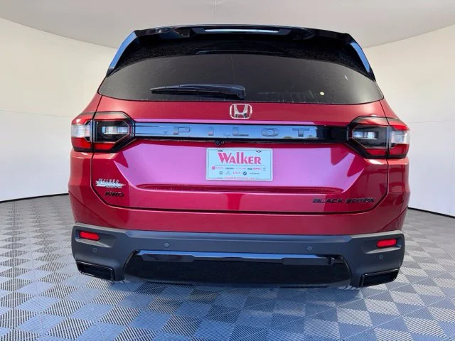New 2026 Radiant Red Metallic II Honda AWD Black Edition image 6