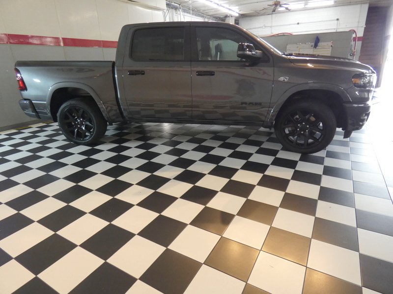 New 2026 Granite Crystal Metallic Clear-Coat Exterior Paint RAM Laramie Crew Cab 5