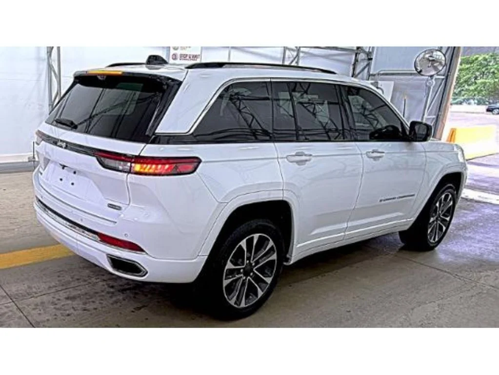 Used 2023 Bright White Clearcoat Jeep Overland 4xe image 4