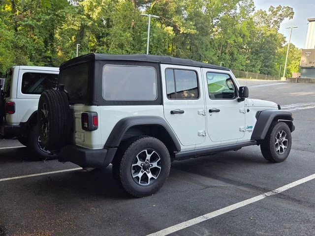 Used 2018 White Jeep Unlimited Sport image 4