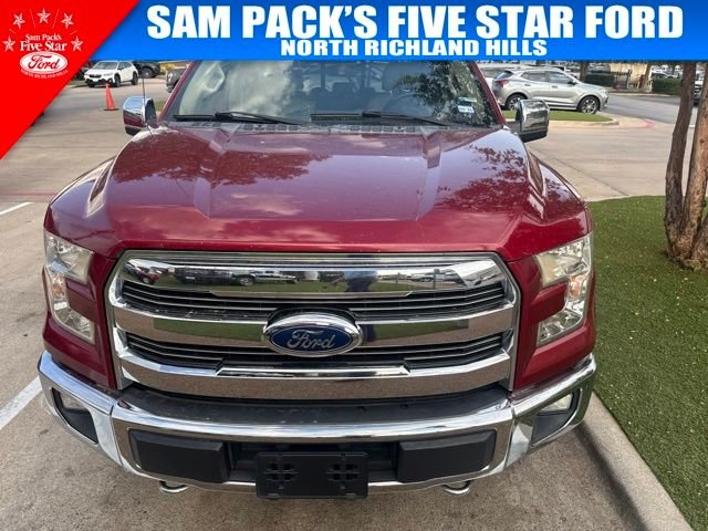 Used 2017 Red Ford Lariat image 2