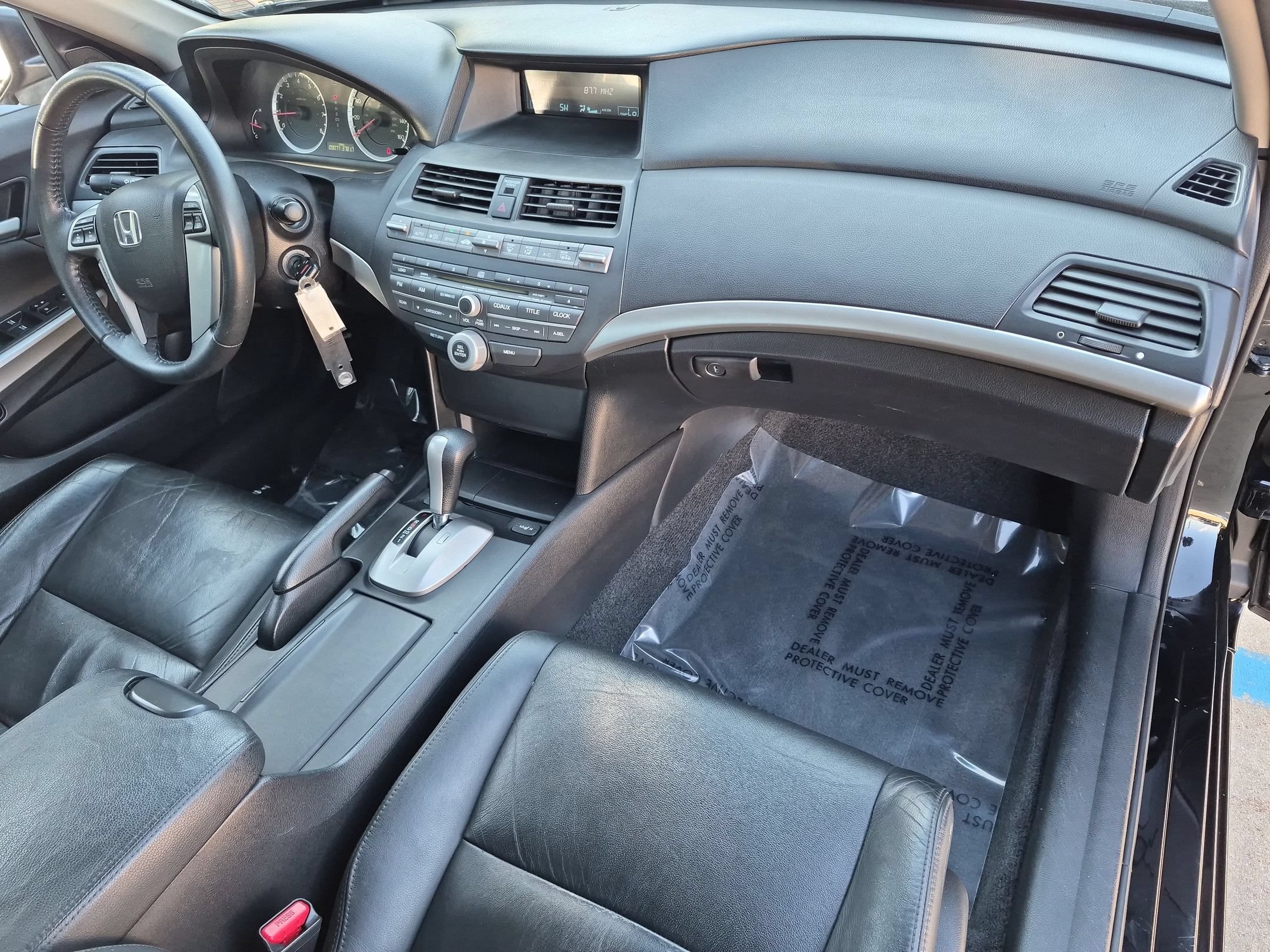 Used 2010 Crystal Black Pearl Honda EX-L Sedan image 28