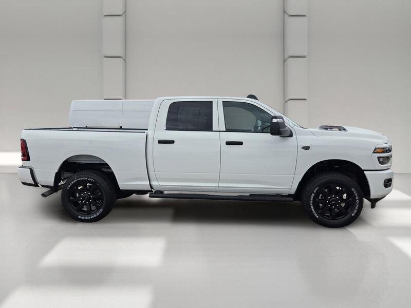 New 2027 Bright White Clear-Coat Paint RAM BLACK EXPRESS 4X4 CREW CAB 6
