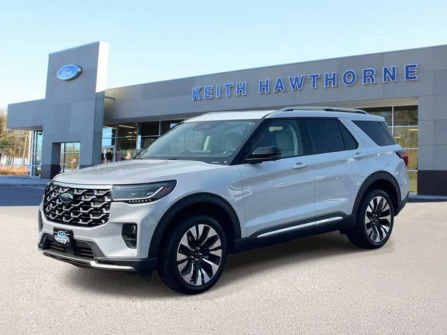New 2026 Space White Metallic Ford Platinum™ image 3