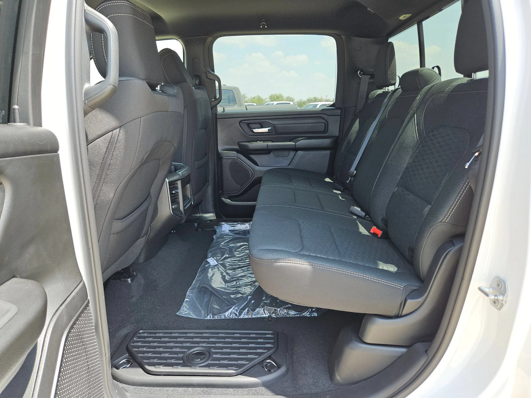 New 2026 Bright White Clearcoat RAM Black Express image 13