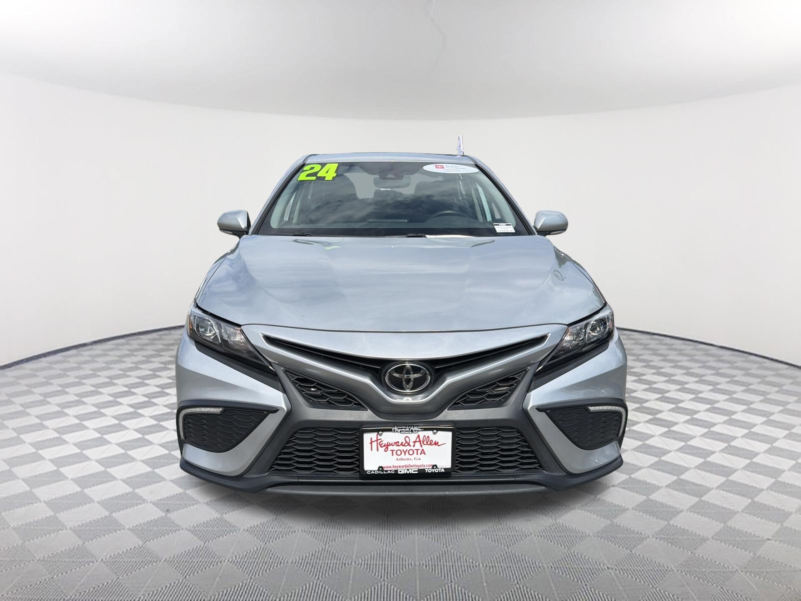 Certified Used 2024 Celestial Silver Metallic Toyota SE image 2