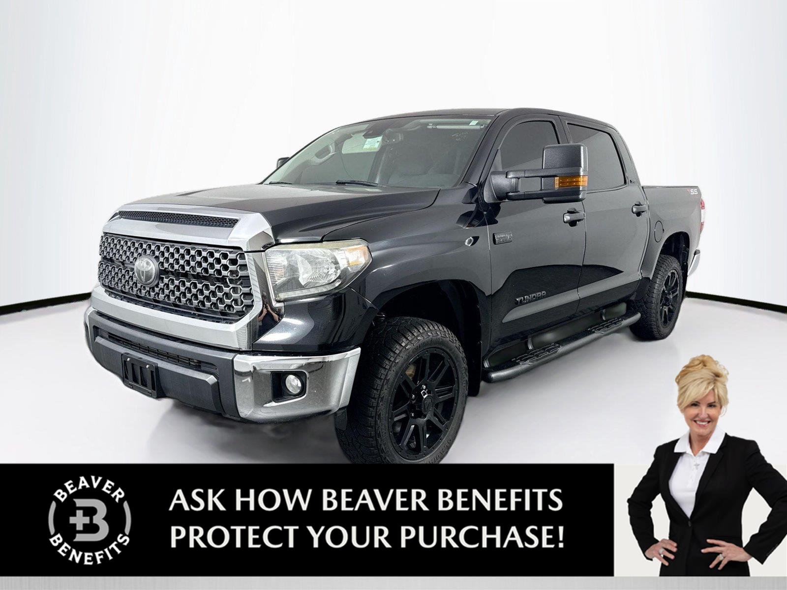 Used 2020 Midnight Black Metallic Toyota SR5 image 1