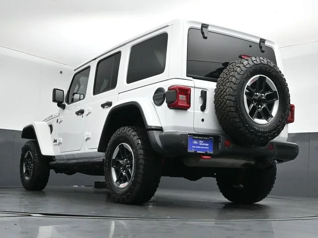 Certified Used 2019 White Jeep Unlimited Rubicon image 39