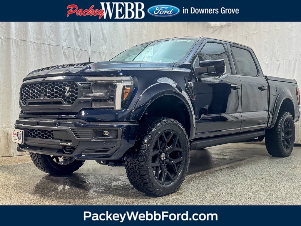 New 2025 Blue Metallic Ford Lariat® Shelby image 1