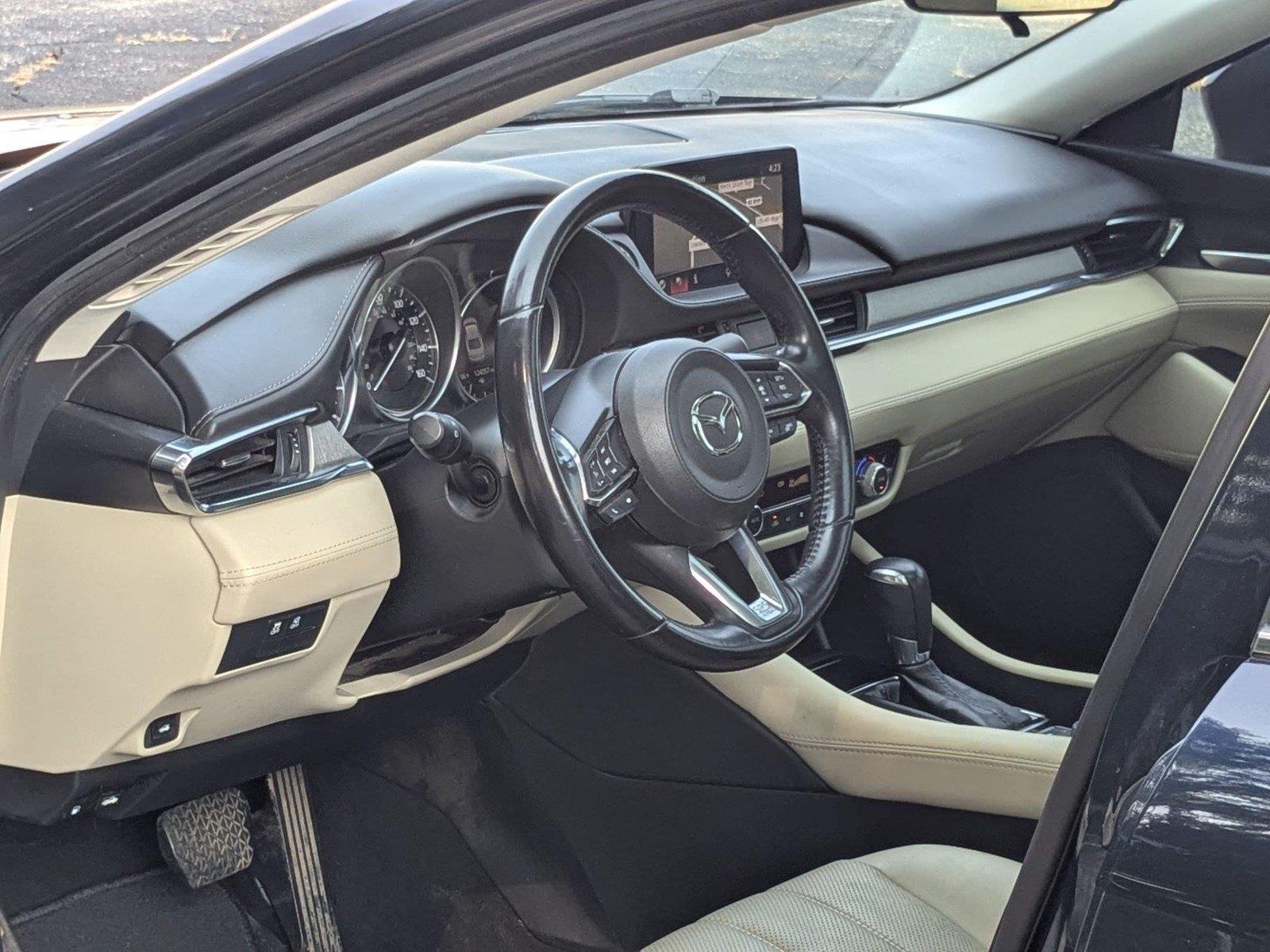 Used 2021 Deep Crystal Blue Mazda Touring image 2