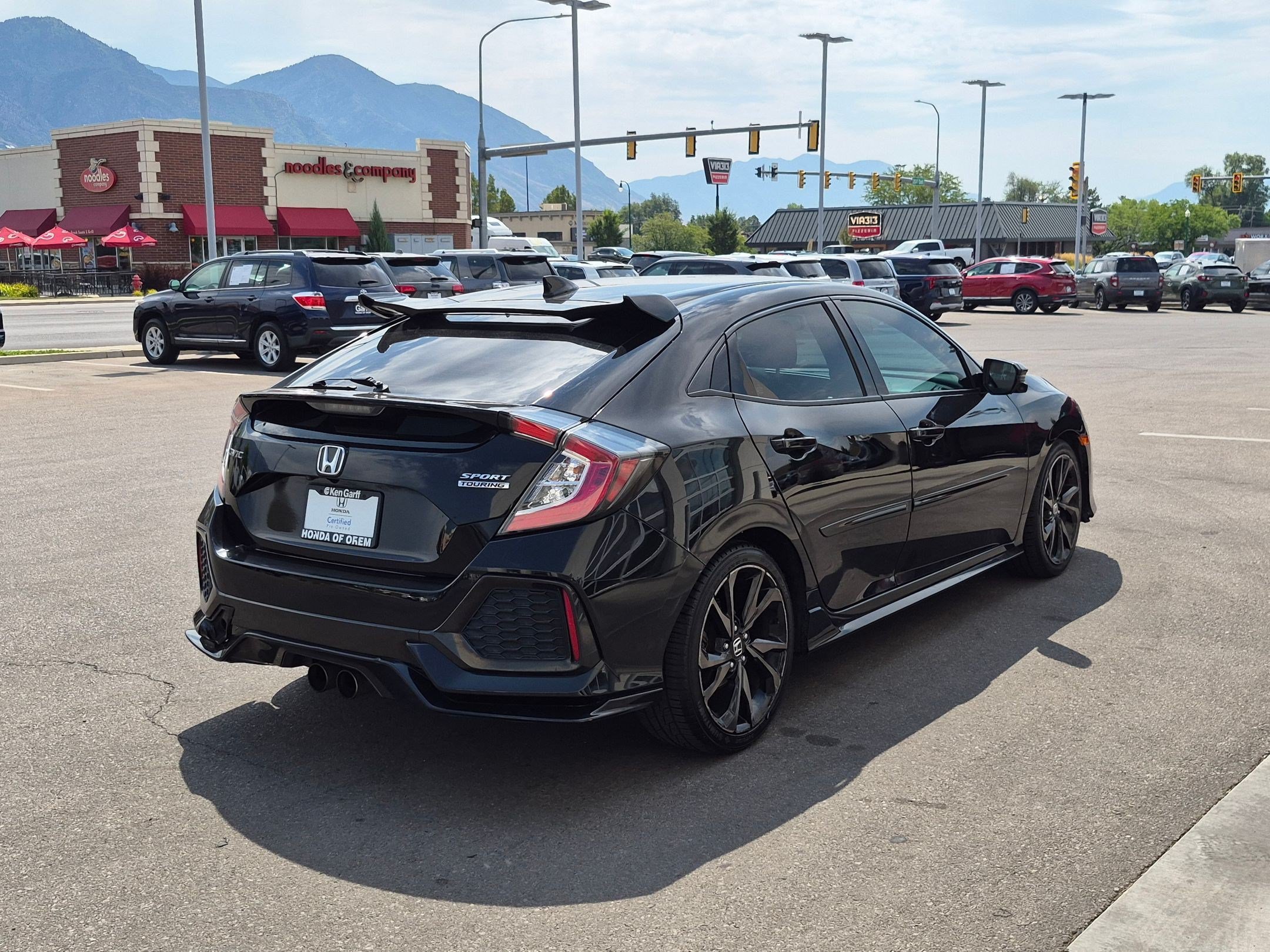 Certified Used 2018 Black Honda Sport Touring image 3