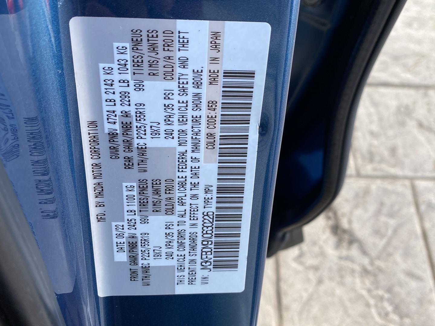 Used 2022 Eternal Blue Mica Mazda 2.5 S Premium Package image 16