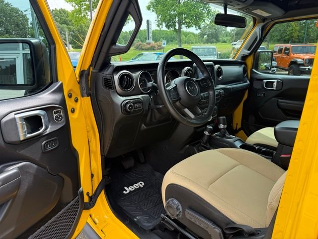 Used 2021 Yellow Jeep Unlimited Willys image 13