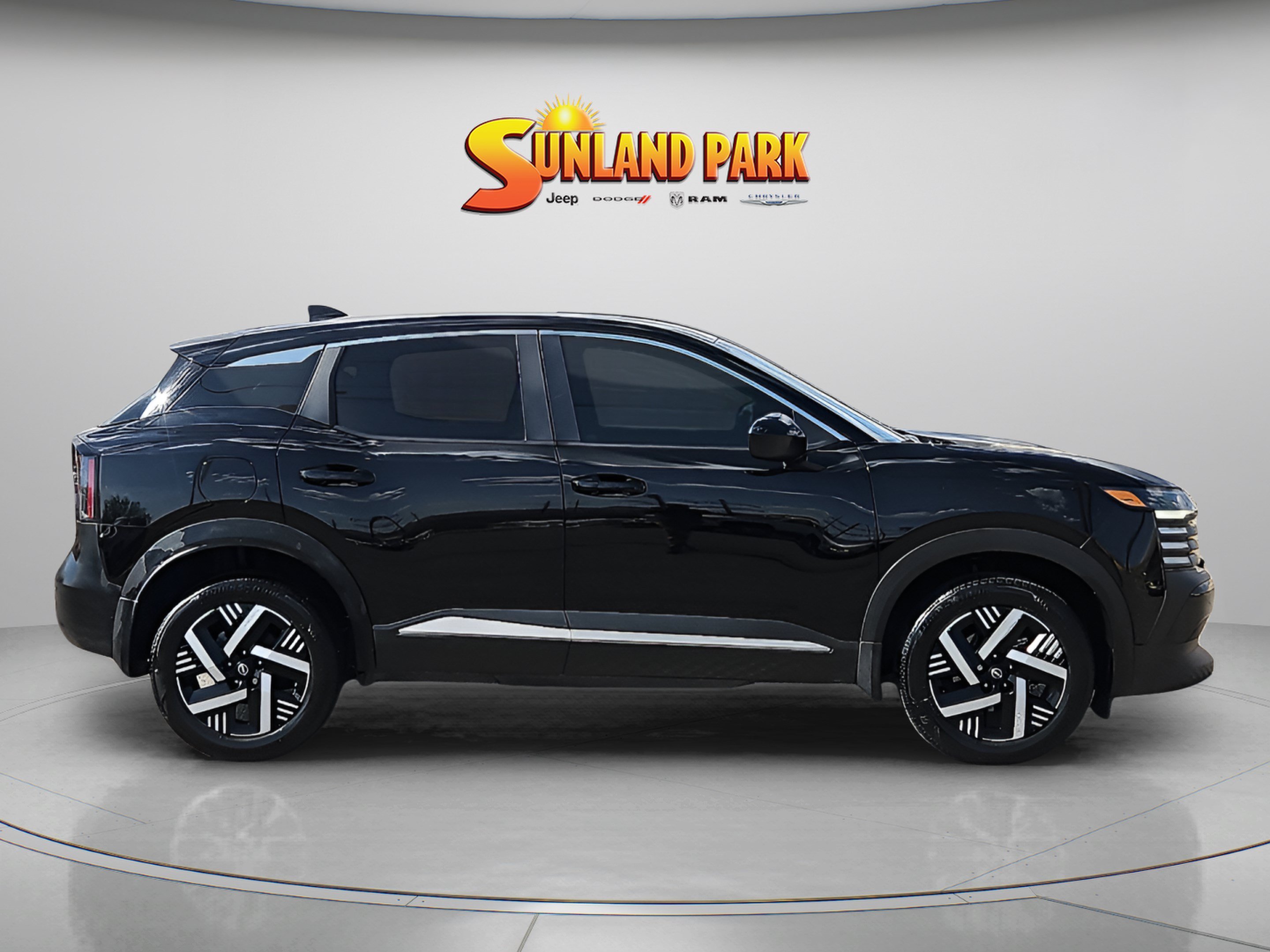 Used 2025 Super Black Nissan SV image 6
