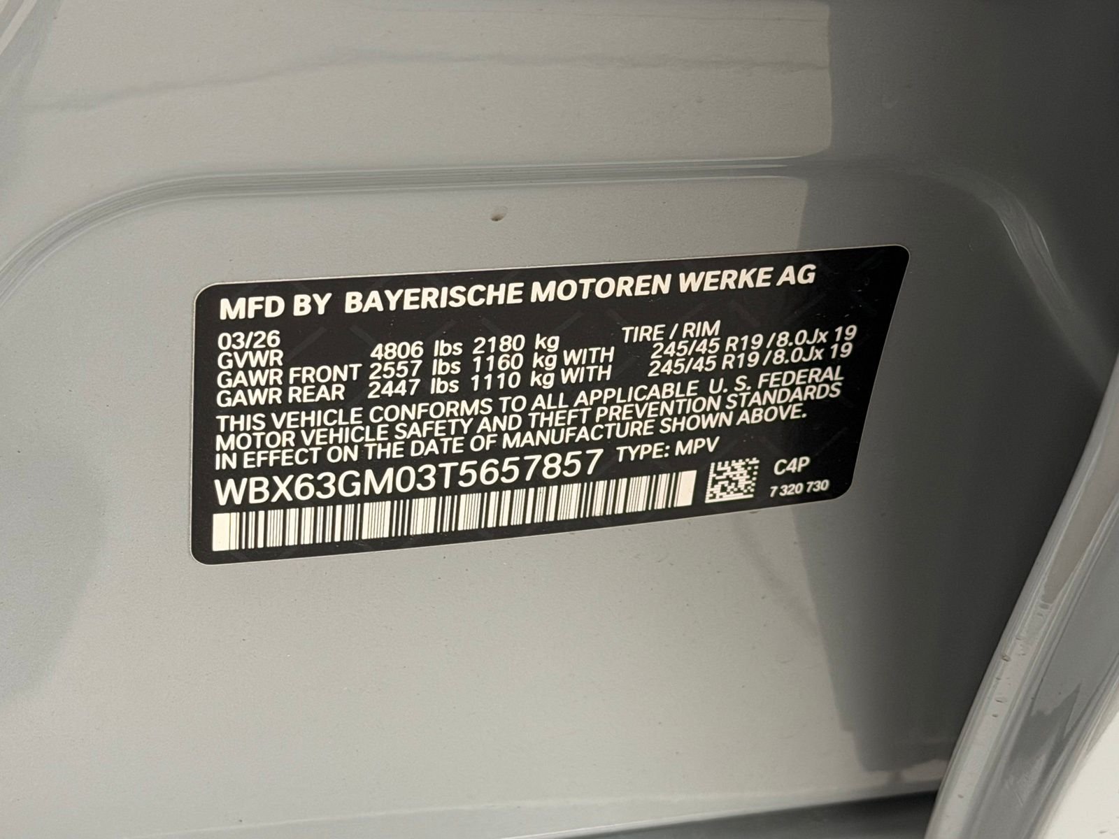 New 2026 Brooklyn Grey Metallic BMW xDrive28i image 52