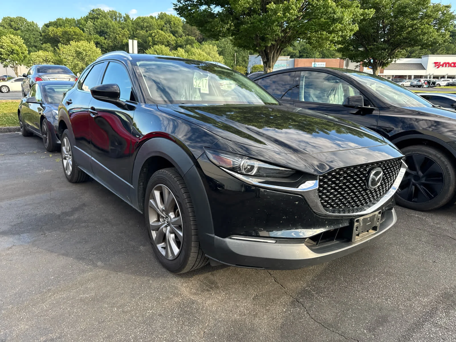 Used 2021 Jet Black Mica Mazda Premium image 2
