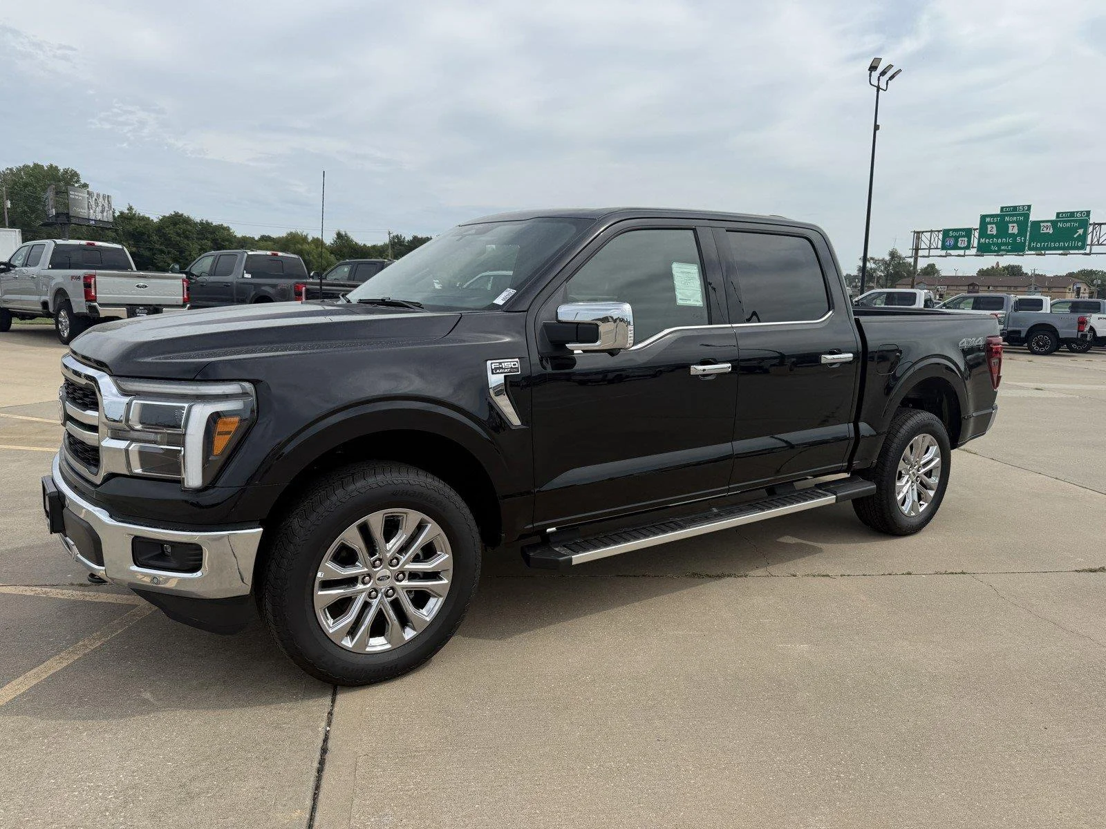 New 2026 Agate Black Metallic Ford Lariat® image 4