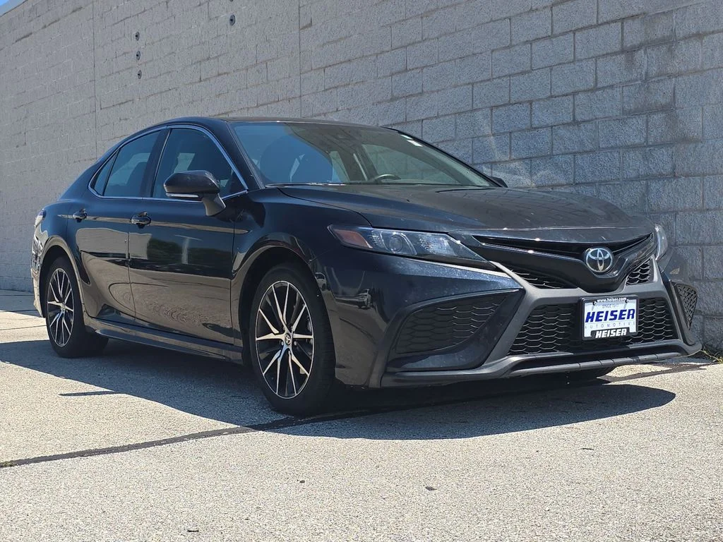 Certified Used 2023 Black Toyota SE image 14