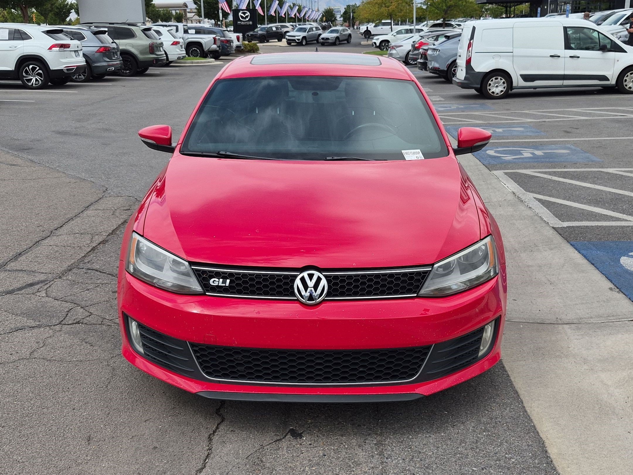 Used 2014 Tornado Red Volkswagen GLI Autobahn image 8