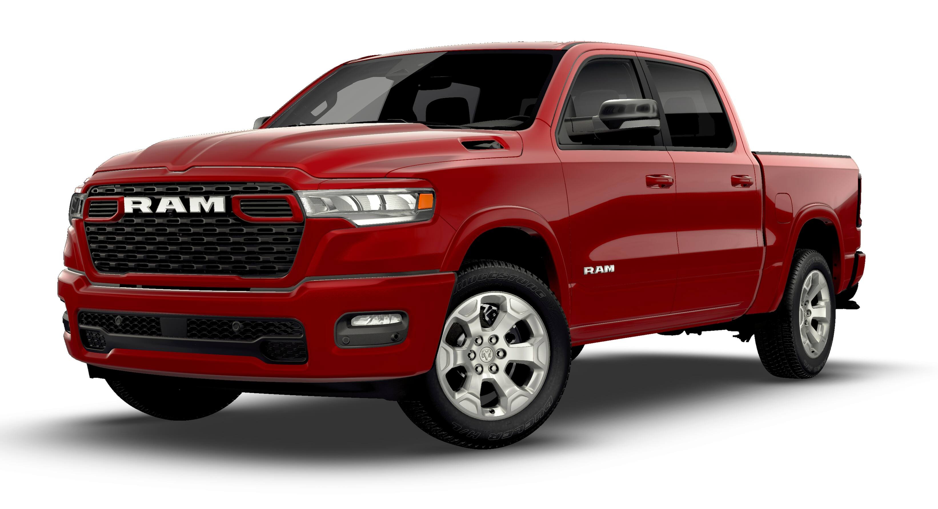 New 2026 Molten Red Pearl-Coat Exterior Paint RAM BIG HORN image 13