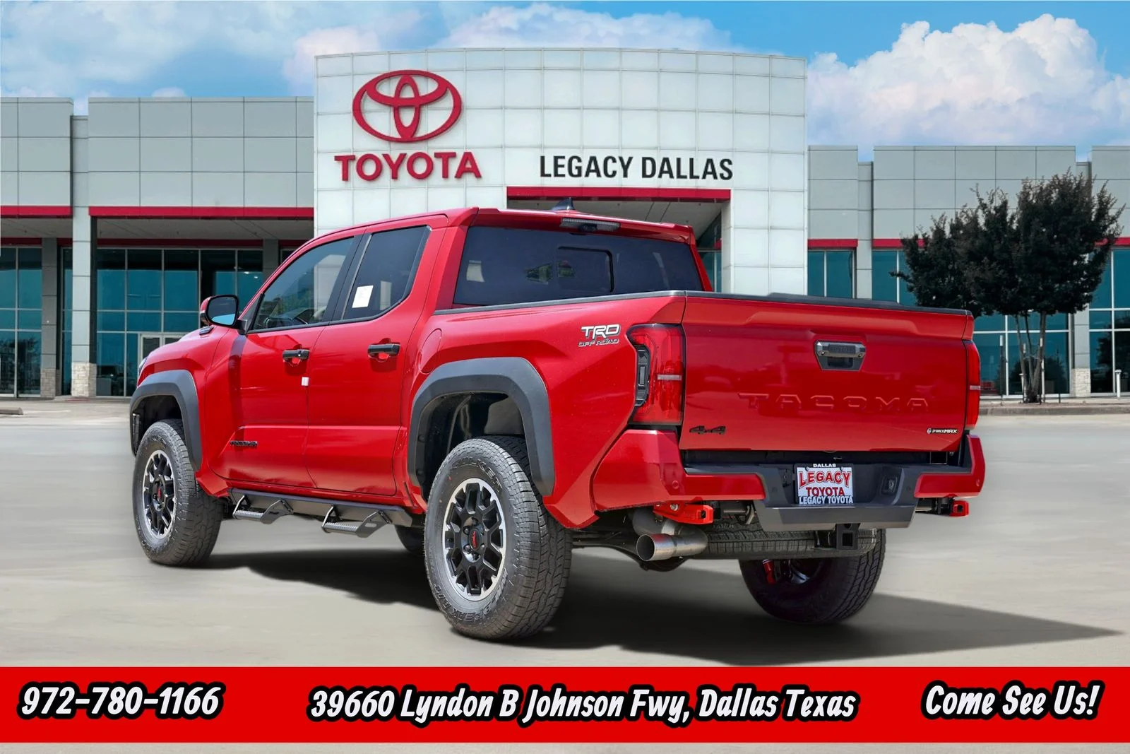New 2026 Supersonic Red Toyota TRD Off-Road i-FORCE MAX image 8